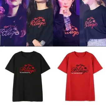 Red Velvet Graphic Tee La Rouge — Green Stylish Ver.