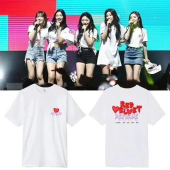 Red Velvet T shirt RedMare — White Premium Ver.