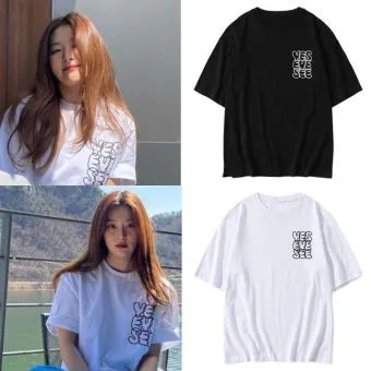 Red Velvet K pop T shirt SEULGI — Pink Limited Ver.