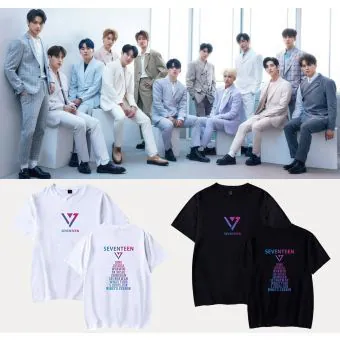 تيشيرت Seventeen — إصدار "LOGO" — Seventeen Oversized Ver.