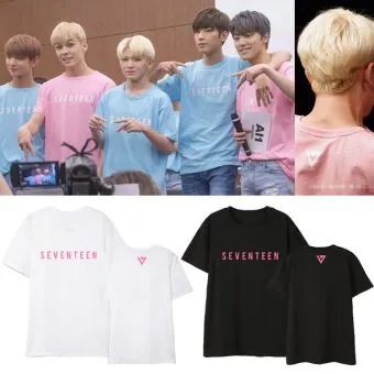 تيشيرت Seventeen — إصدار "AI1 FANSIGN" — Seventeen Oversized Ver.