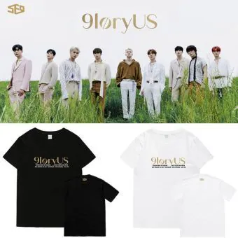 تيشيرت Sf9 — إصدار "SF9" — Sf9 Oversized Ver.