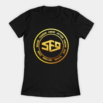 تيشيرت أوفرسايز Sf9 — إصدار "SF9" — Sf9 Limited Edition