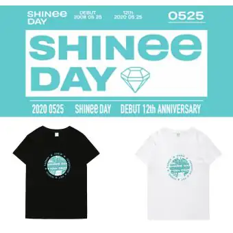 Shinee Oversized Tee Anniversary — Premium Ver.