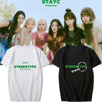 Stayc Graphic Tee — Green Limited Ver.