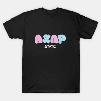 Stayc Oversized Tee — Pink Classic Ver.