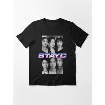 Stayc Oversized Tee — Purple Casual Ver.
