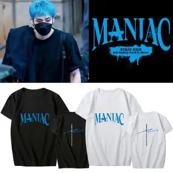 Stray Kids Unisex Tee Maniac — Silver Edition