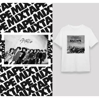 Stray Kids T shirt MIXTAPE — Gold Premium Ver.