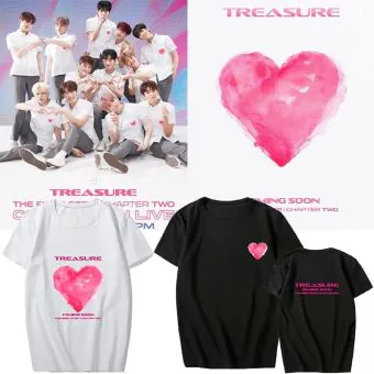 Treasure Graphic Tee The First Step Chapter — Beige Casual Ver.