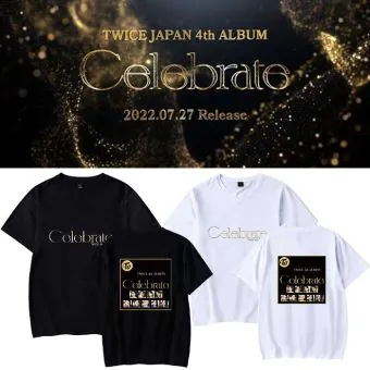 Twice K pop T shirt — Navy Edition