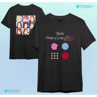 Twice K pop T shirt O+T — Silver Casual Ver.