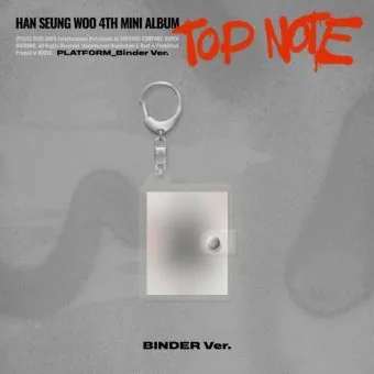 Official HAN SEUNG WOO 4th TOP NOTE PLATFORM_Binder Ver