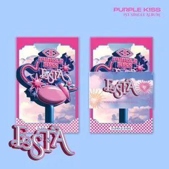 Official Album PURPLE KISS 1st Single Album FESTA POCAALBUM