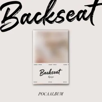 البوم اصلي Hyunjun 5th Single Album Backseat POCAALBUM