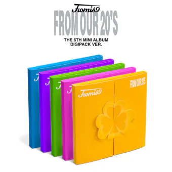البوم اصلي النسخة العشوائية fromis_9 6th From Our 20s Digipack Ver
