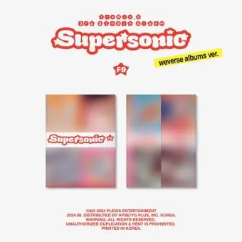 البوم اصلي النسخة العشوائية fromis_9 3rd Single Supersonic weverse albums ver