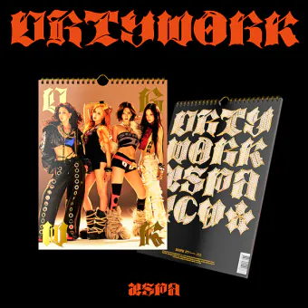 Official Album aespa Single Album Dirty Work Dirty Worker Ver