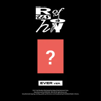 البوم اصلي WHIB 3rd Single Album Rush of Joy EVER ver