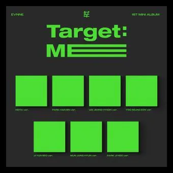 Official Album EVNNE 1st Mini Album Target ME Digipack ver Random Ver