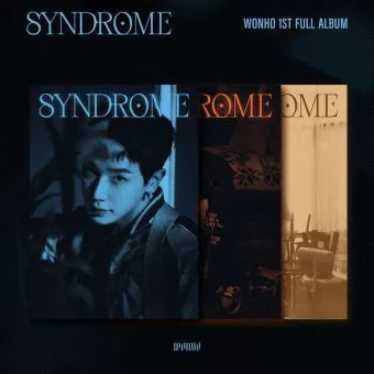 محتويات ألبوم WONHO — SYNDROME النسخة الكاملة: فوتوبوك، قرص CD، فوتوكارد، ملصق