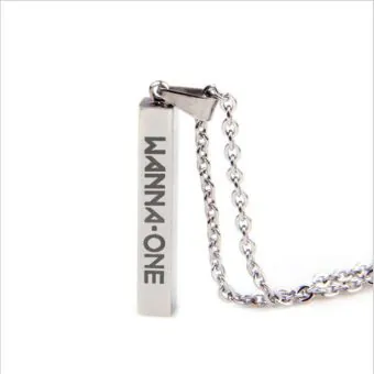Wanna One Pendant Necklace — Gold Casual Ver.