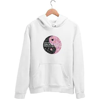 هودي يونيسكس Black Pink — إصدار "YIN-YANG" — Black Pink Black Hoodie