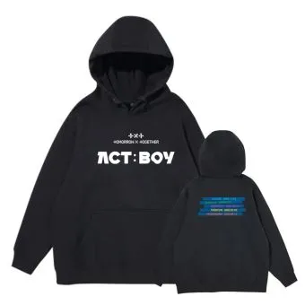 هودي أوفرسايز Txt — إصدار "NCT-BOY" — Txt Exclusive Design