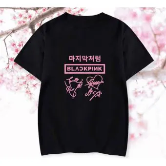 Black Pink Graphic Tee SIGNATURE — Pink Edition