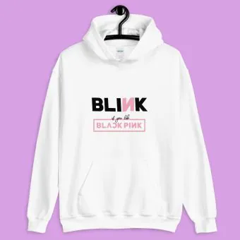 Black Pink Hoodie BLINK — Blue Classic Ver.