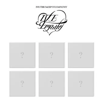 Official IVE 3rd EP IVE EMPATHY Digipack Ver Random Ver Limited