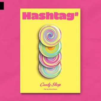 Official Album Candy Shop 1st Mini Album Hashtag