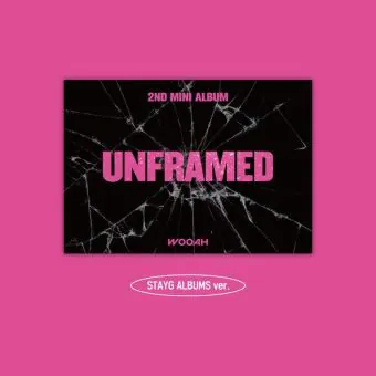 Official Album WOOAH 2nd Mini Album UNFRAMED STAYG ALBUMS Ver