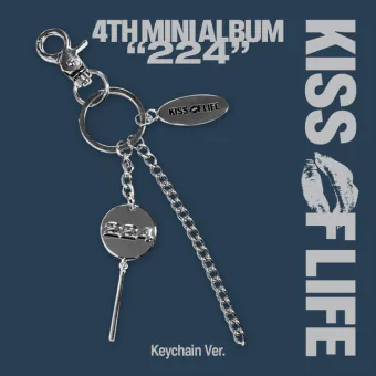 Official Album KISS OF LIFE 4th Mini Album 224 Keychain Ver