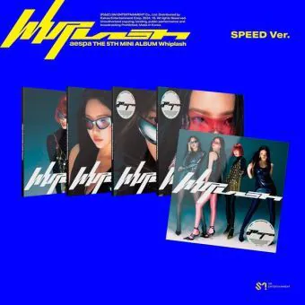 Official Album aespa 5th Mini Album Whiplash SPEED Ver Random Ver