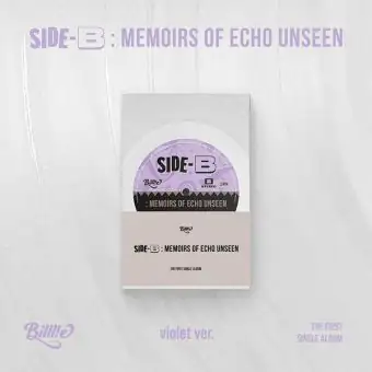 البوم اصلي Billlie the first single sideB memoirs of echo unseen POCA violet ver