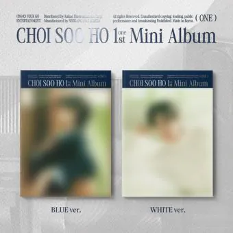 Official Choi Soo Ho 1st ONE Ver Limited Full Set