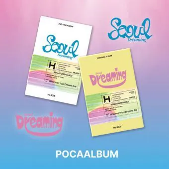 Official H1KEY 2nd Seoul Dreaming 1PocaAlbum Random Ver