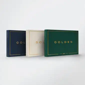 Official Product Jung Kook GOLDEN SHINE Ver SOLID Ver SUBSTANCE Ver 3CD Full Set