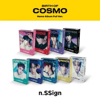 البوم اصلي النسخة العشوائية nSSign DEBUT BIRTH OF COSMO Nemo Ver Limited Ver