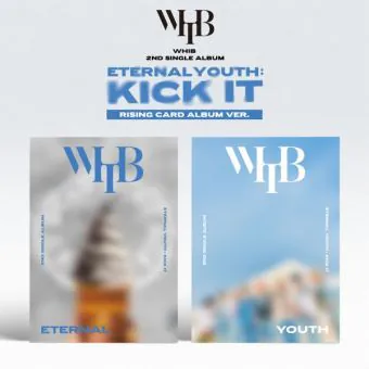 البوم اصلي النسخة العشوائية WHIB 2nd Single ETERNAL YOUTH KICK IT RISING ver