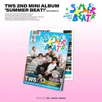 Official Album TWS 2nd Mini Album SUMMER BEAT Weverse Albums ver
