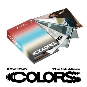 Official Album KYUHYUN 1st Album COLORS Color Swatch Book Ver