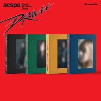 Official Album aespa The 4th Mini Album Drama Sequence Ver Random Ver