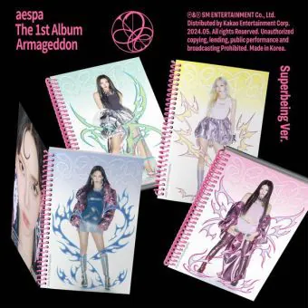Official aespa The 1st Armageddon Superbeing Ver Random Ver