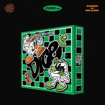 البوم اصلي ZOONIZINI ASTRO 1st Mini Album DICE EVENS Ver META
