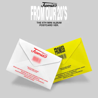 البوم اصلي النسخة العشوائية fromis_9 6th From Our 20s Postcard Ver