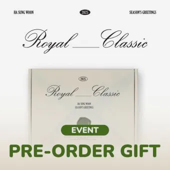 البوم اصلي HA SUNG WOON 2025 SEASONS GREETINGS ROYAL CLASSIC