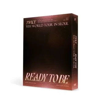 Official DVD Twice 5TH WORLD TOUR READY TO BE IN SEOUL DVD