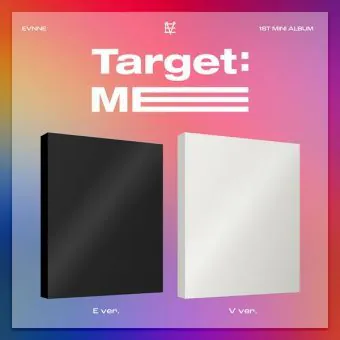 البوم اصلي النسخة الكاملة EVNNE 1st Target ME E ver V ver 2CD